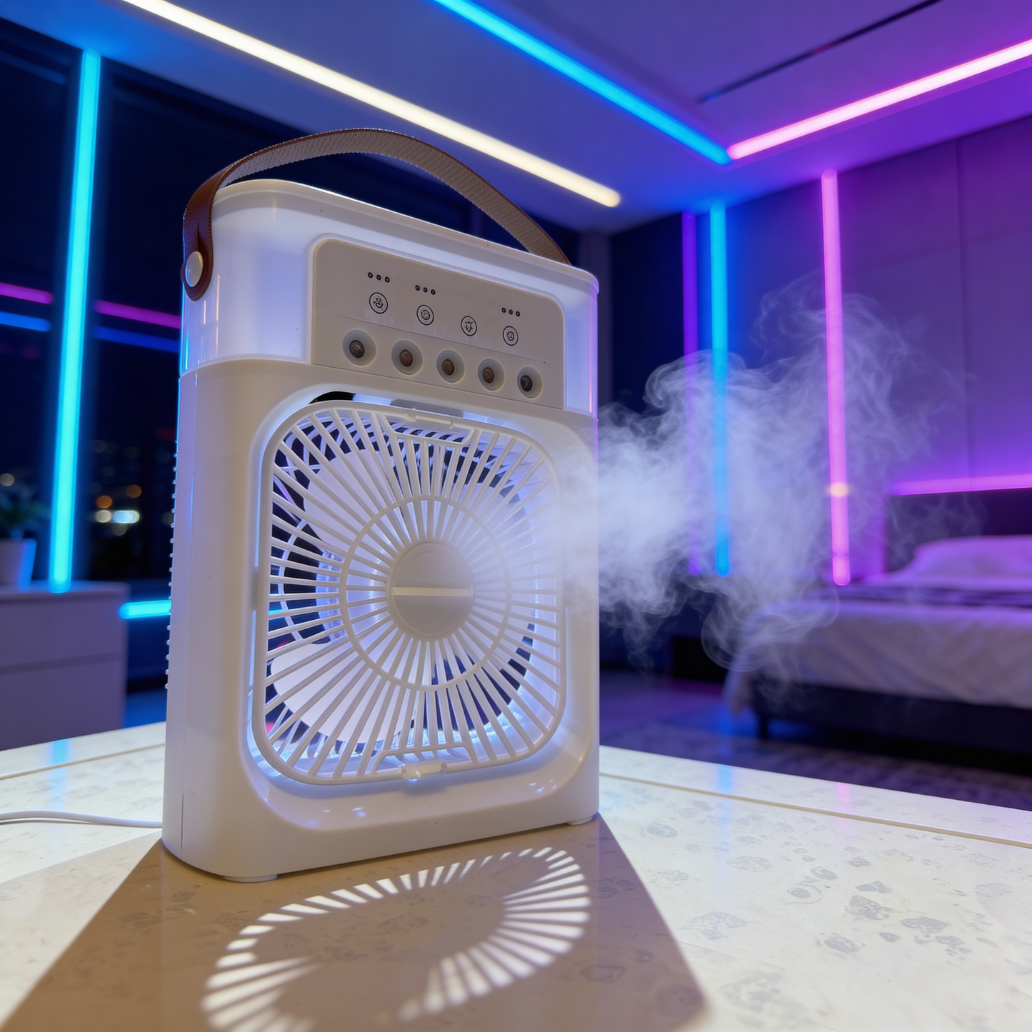 Ventilador con Vapor