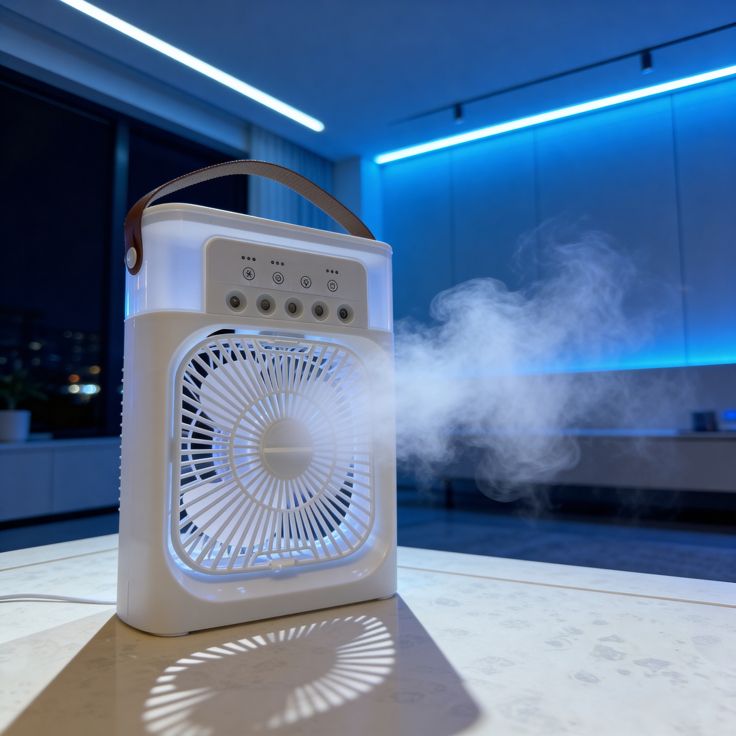Ventilador con Vapor