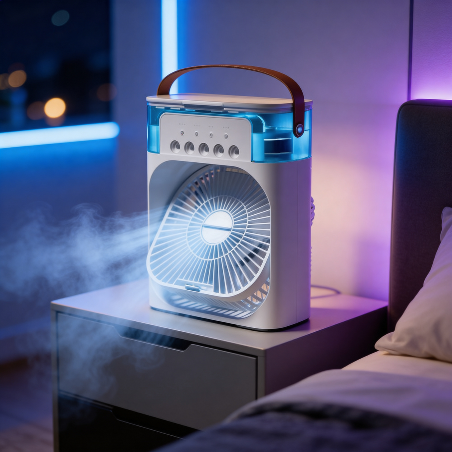 Ventilador con Vapor